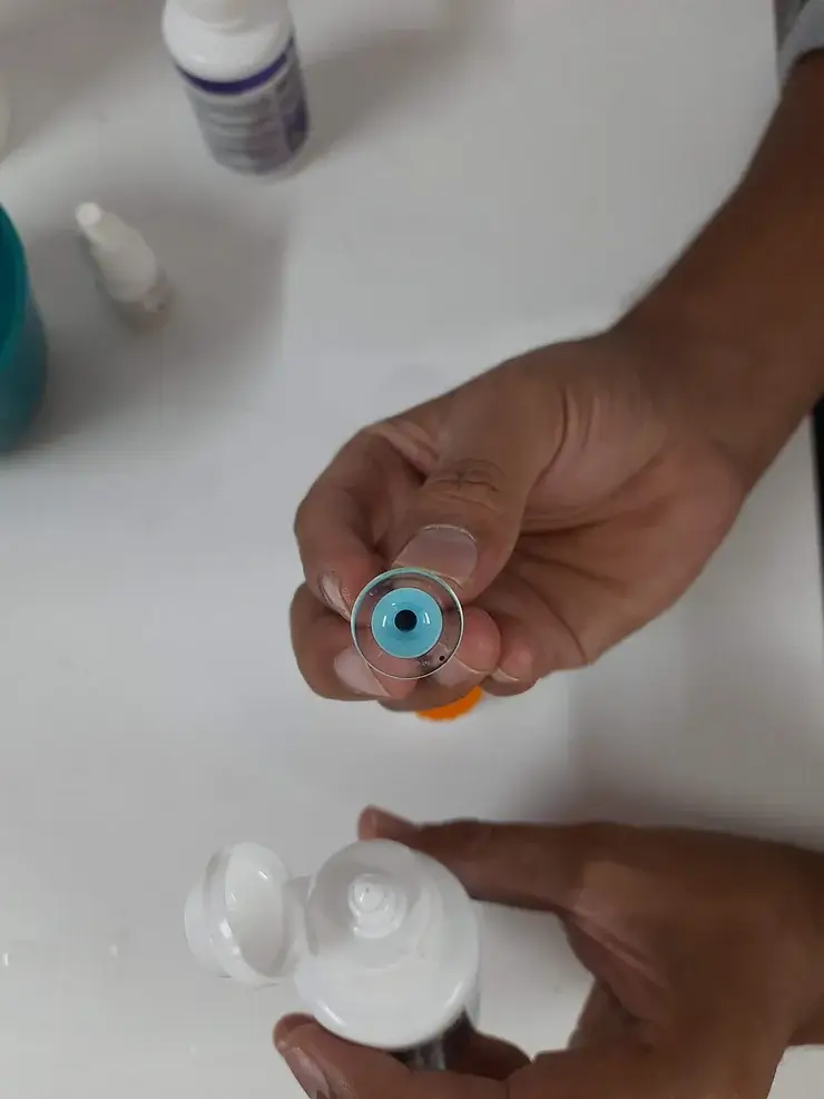 SCLERAL CONTACT LENS CARE AND MAINTENANCE