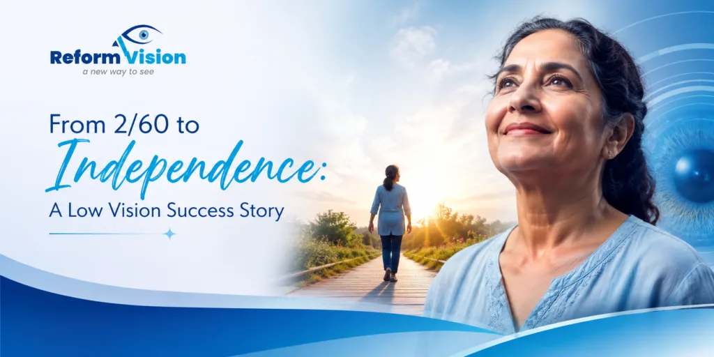 From 260 to Independence A Low Vision Success Story