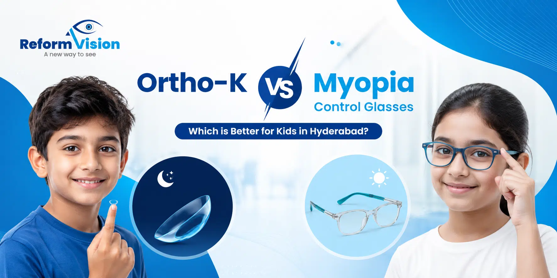 Ortho-K vs Myopia Control Glasses Which is Better for Kids in Hyderabad